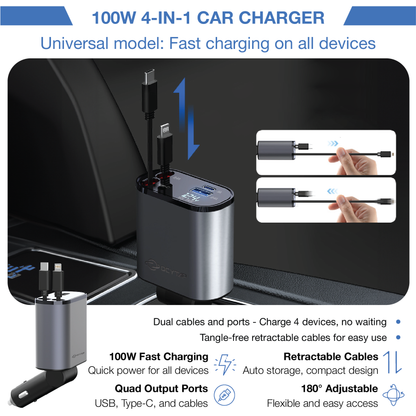 OCYTAP® 4 IN 1 CAR CHANGER