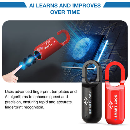 OCT® SECURELOCK 360 MINI SMART BIOMETRIC PADLOCK